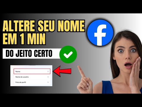 COMO TROCAR O NOME DO FACEBOOK 2025