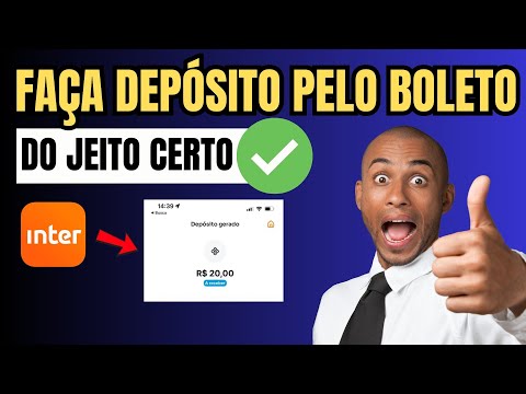 COMO DEPOSITAR NO INTER PELO BOLETO