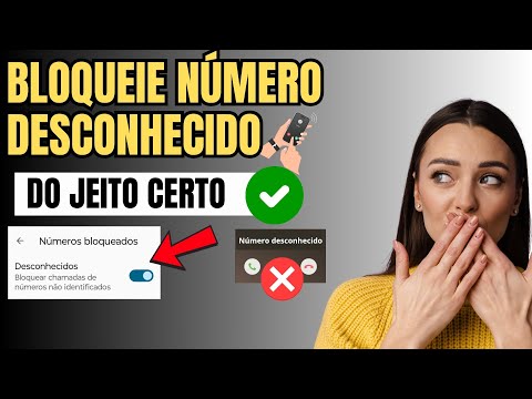 COMO BLOQUEAR NÚMERO DESCONHECIDO NO CELULAR 2025