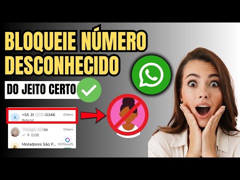 COMO BLOQUEAR NÚMERO DESCONHECIDO NO WHATSAPP