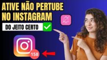 COMO ATIVAR MODO NÃO PERTUBE NO INSTAGRAM