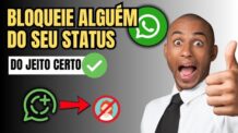 COMO BLOQUEAR ALGUÉM DE VER OS STATUS DO WHATSAPP