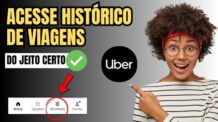 COMO VER AS VIAGENS FEITAS NO UBER
