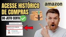 COMO VER MINHAS COMPRAS NA AMAZON