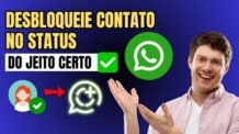 Como Desbloquear um Contato do Status  do Whatsapp