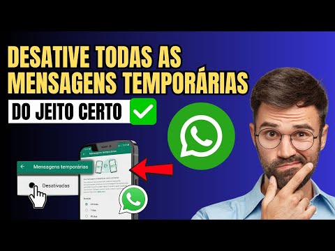 Como Desativar Mensagem Temporária De Todas As Conversas