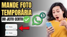 Como Mandar Foto Temporária no Whatsapp com Visualização Única