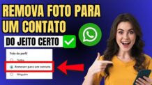 Como Tirar Minha Foto Do Whatsapp Apenas Para Um Contato
