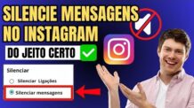 Como Silenciar Notificações de Mensagens do Instagram