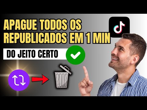 COMO APAGAR OS REPUBLICADOS DO TIKTOK DE UMA VEZ SÓ