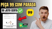 Como Pedir 99 com Parada