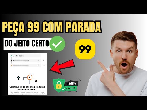 Como Pedir 99 com Parada