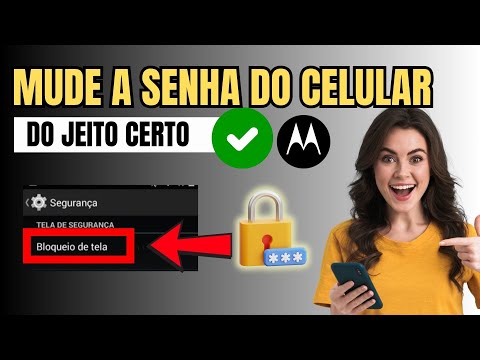 COMO TROCAR A SENHA DO  CELULAR MOTOROLA