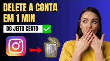 Como Deletar a Conta do Instagram