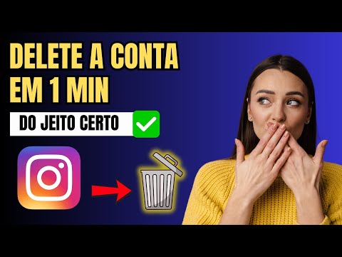 Como Deletar a Conta do Instagram