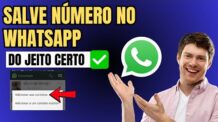 Como Salvar NĂșmero no Whatsapp