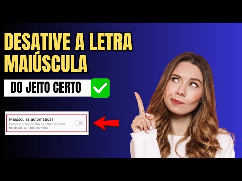 Como Desativar Letra Maiuscula no Android Motorola
