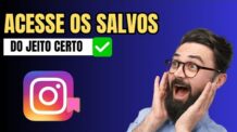Como Acessar os Vídeos Salvos no Instagram- PASSO A PASSO 2025