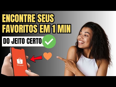 Como Achar Meus Favoritos No Shopee