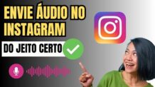 Como Enviar Áudio no Instagram- Passo a Passo 2025