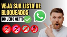 Como Ver Os Bloqueados Do Whatsapp