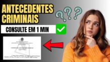 Antecedentes Criminais- Veja Como Puxar Antecedentes Criminais Rápido
