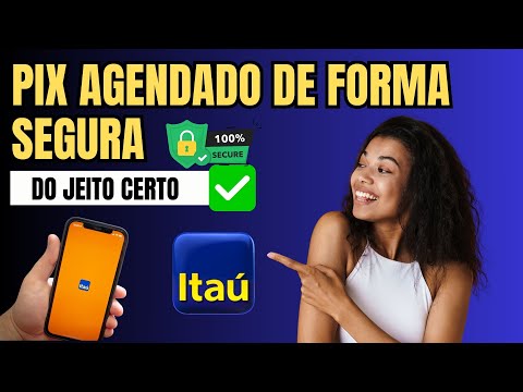 Como Fazer Pix agendado Itaú  Como Agendar Pix no Itaú!