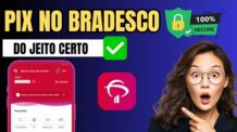 Como Fazer uma chave PIX Bradesco- Rápido e fácil