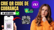 Como Criar um QR Code PIX de cobrança no Nubank- [Passo a Passo]