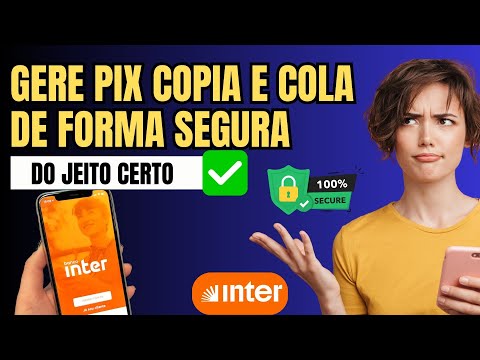 Como Gerar PIX copia e cola Inter