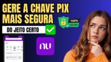 Como Gerar Chave Aleatória PIX Nubank- Rápido e Fácil