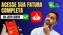 Como Ver a Fatura o Cartão Santander- [Passo a Passo]
